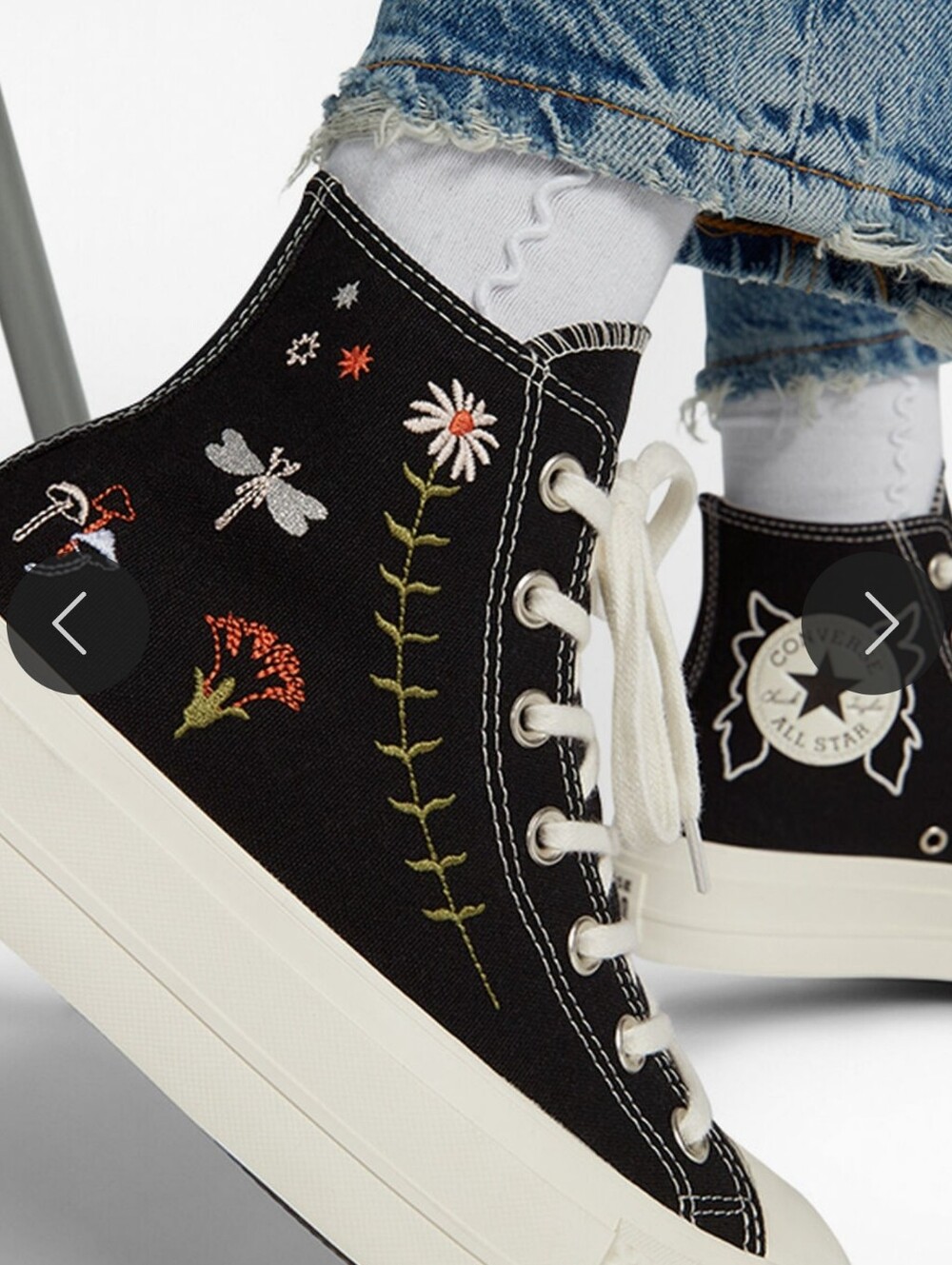 Converse Chuck Taylor All Star Lift Platform Enchanted Garden